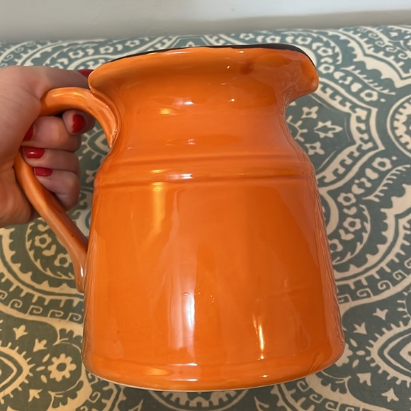 Orange Decorative Jug / Vase - Picture 7 of 10